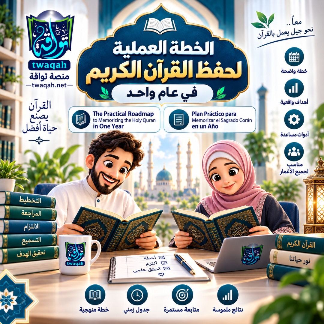 الخطة العملية لحفظ القرآن الكريم في عام واحد