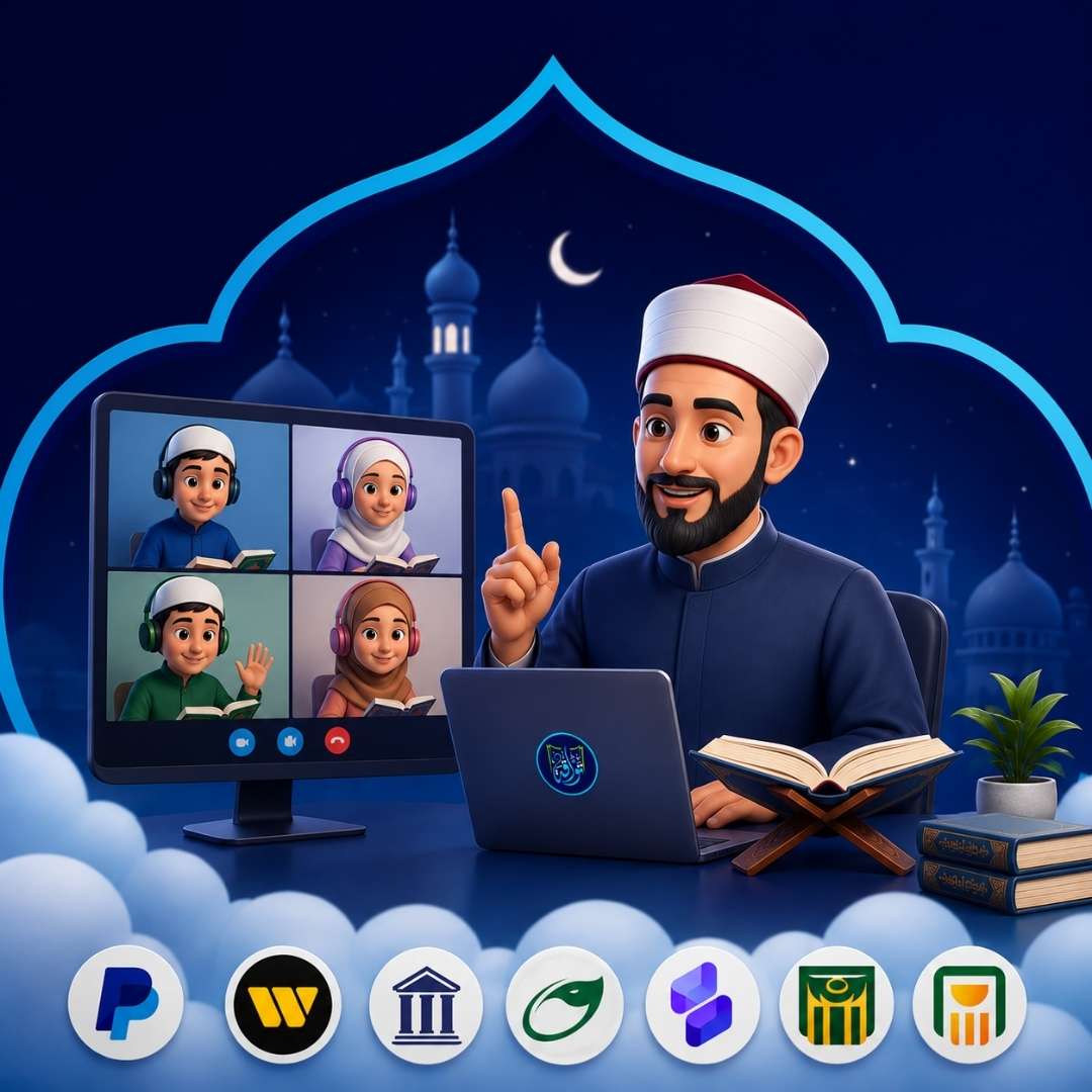 تعلم  القرآن الكريم  عن بُعد مع أكاديمية تواقة