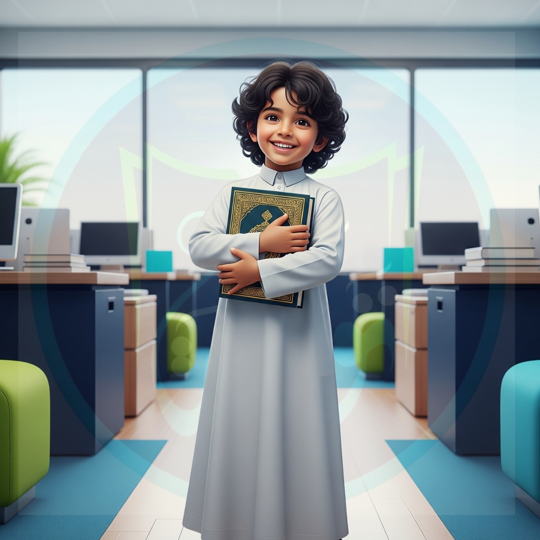 أفضل أكاديمية لتحفيظ القرآن الكريم عن بُعد (أونلاين).